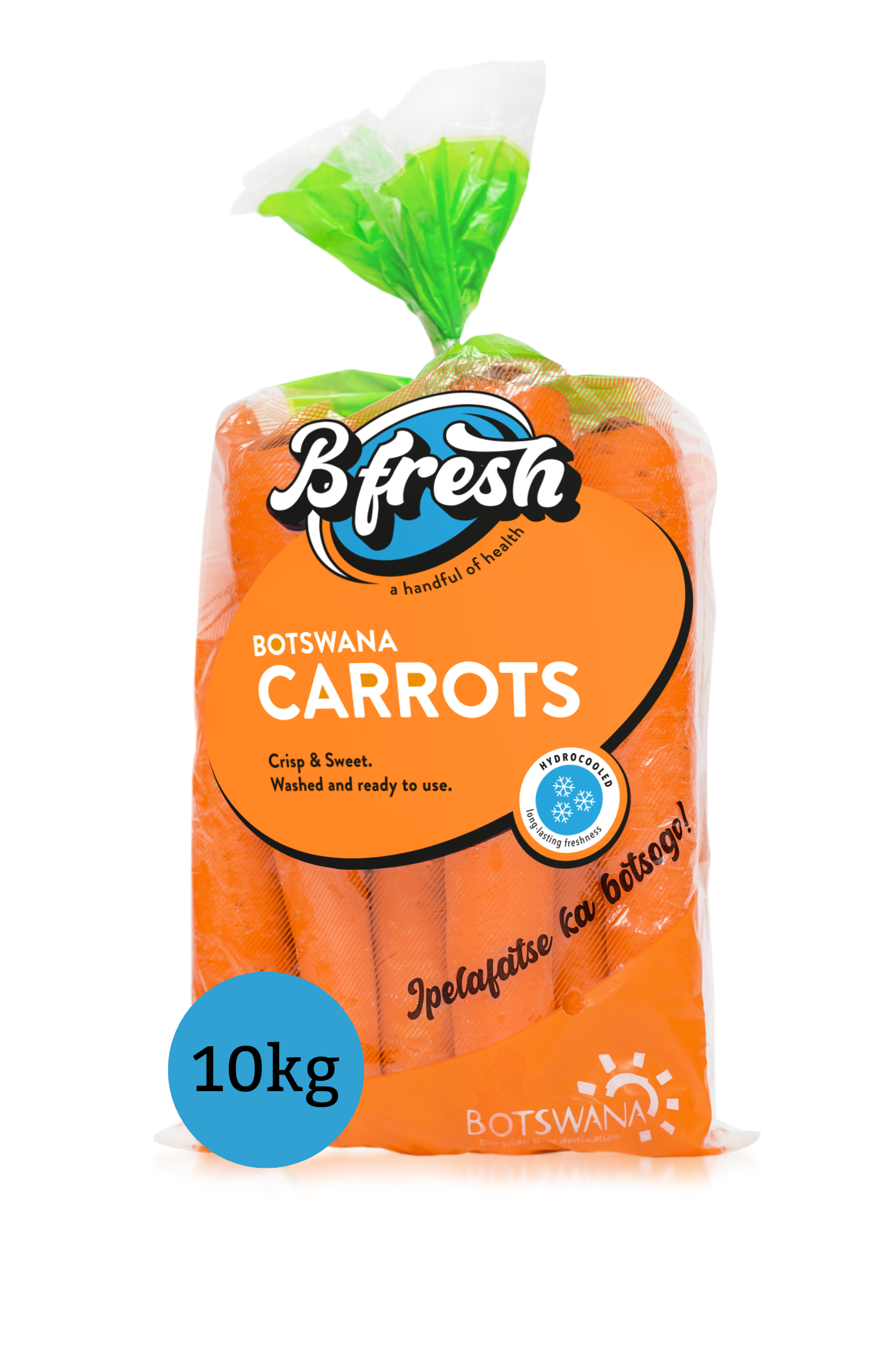 B-Fresh Hydro-cooled 10kg Loose Carrots