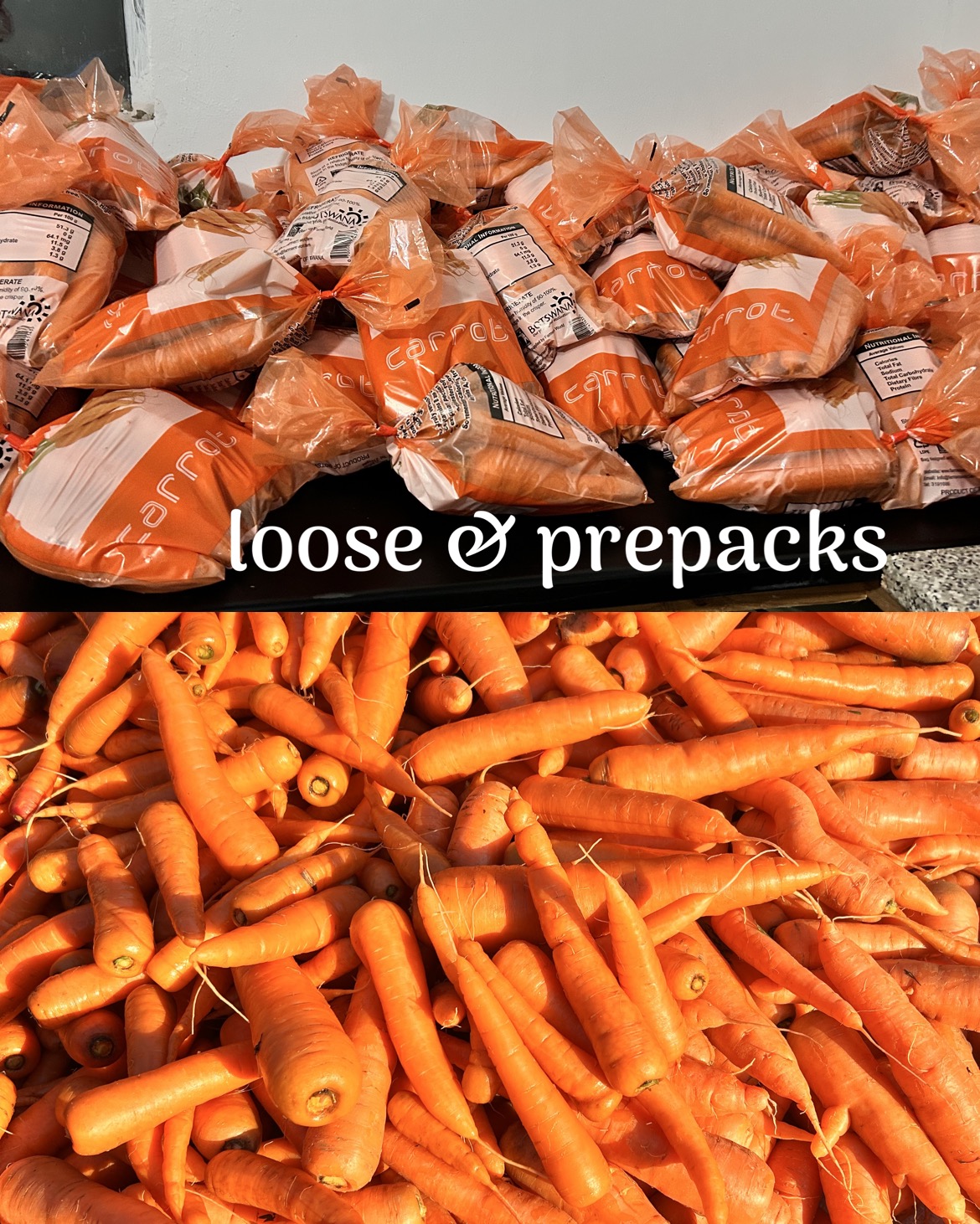 Carrots Fresh from farm per kg