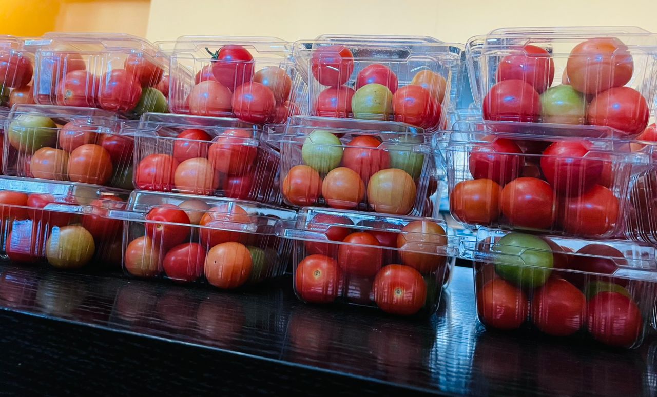 heirloom cherry tomatoes at P15/250g